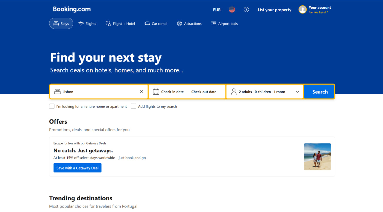 Booking.com - Find your ideal place to stay